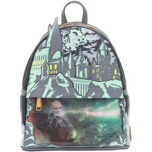 Loungefly Harry Potter Glow in the Dark Battle of Hogwarts Lenticular